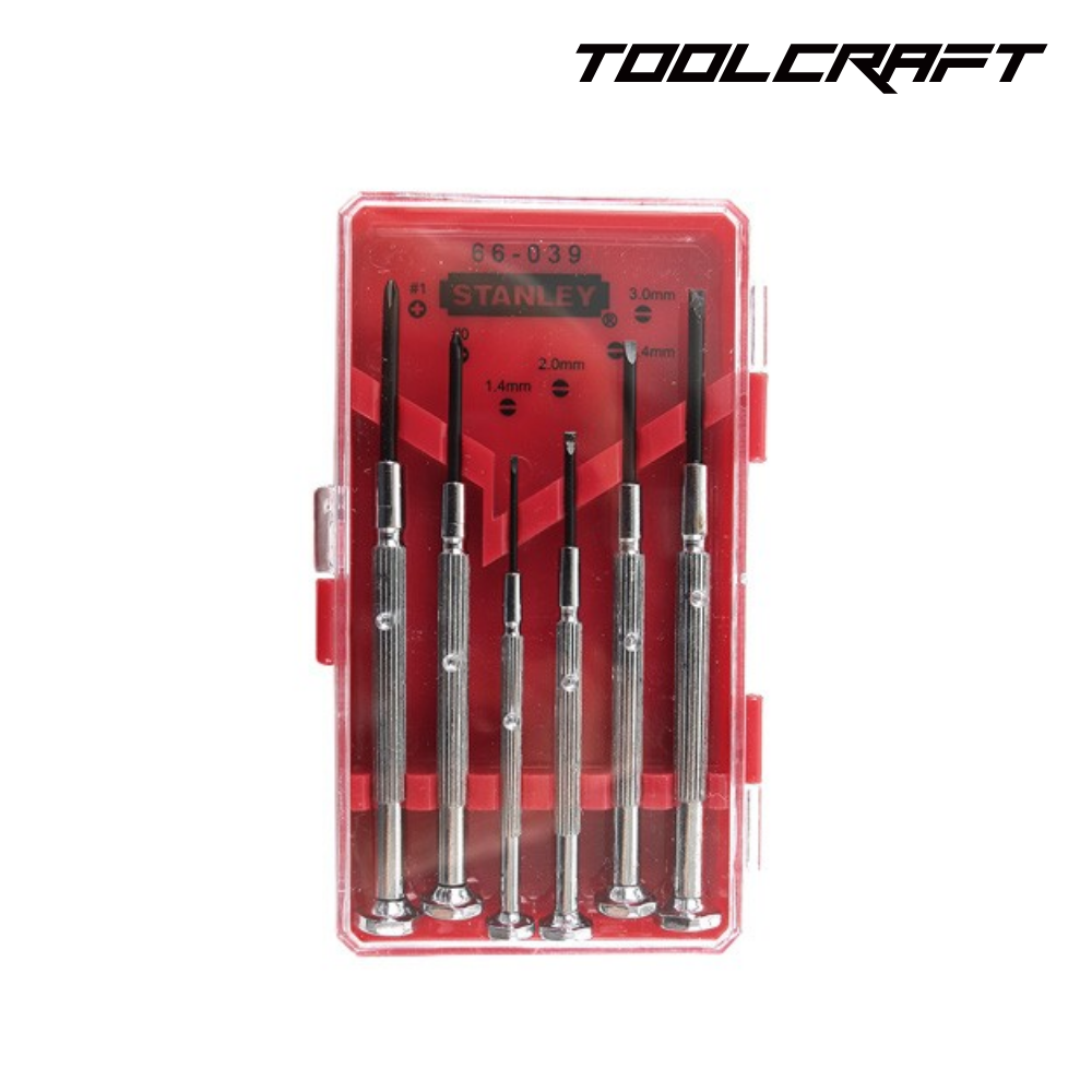 스탠리 STHT66039-8-KR 정밀드라이버세트 수공구류 6pcs : TOOLCRAFT