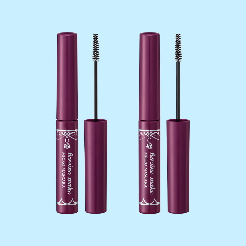 [1+1] 키스미 히로인메이크 마이크로 마스카라 EX (총 2개,9ml) : 한국키스미