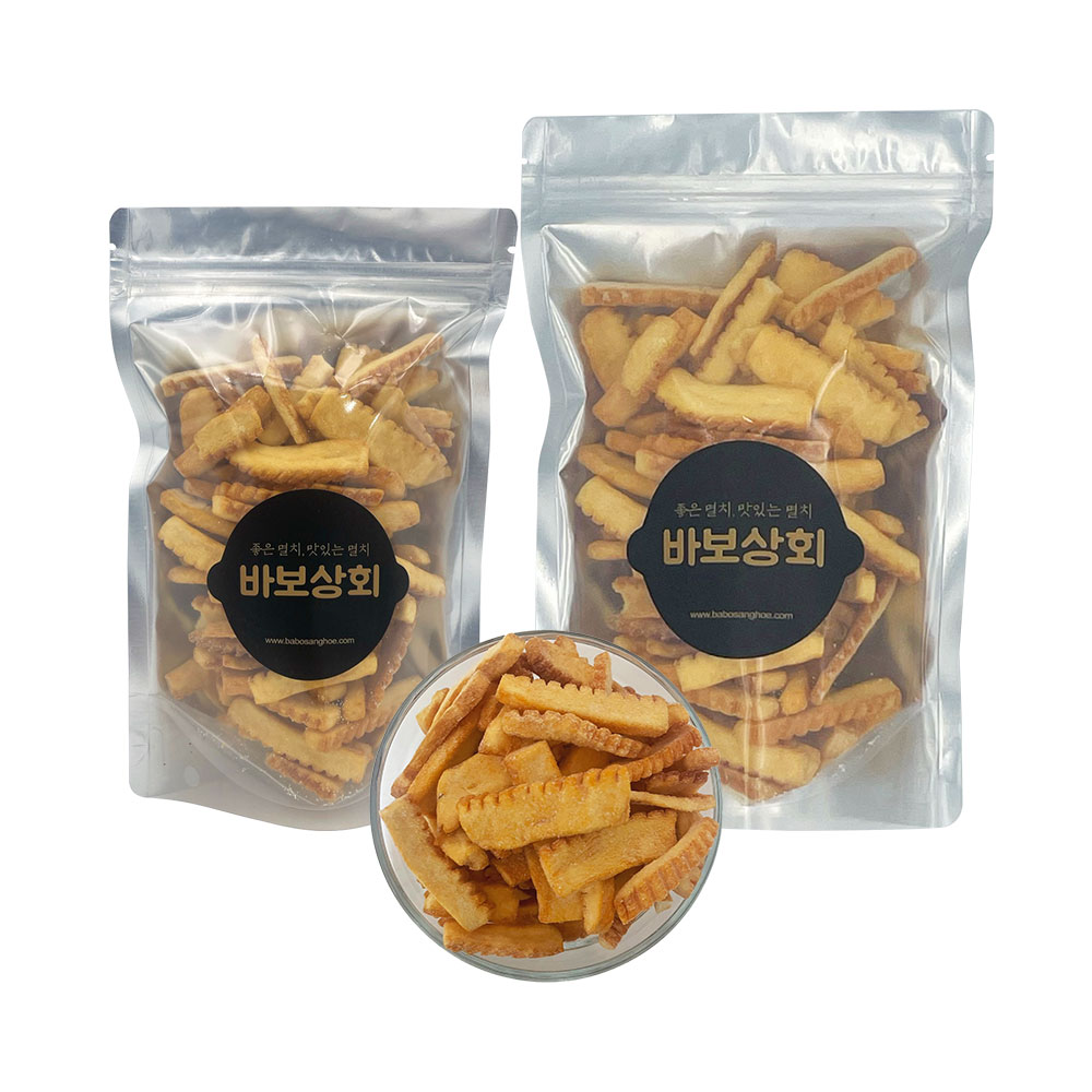 맥주 과자 술안주 오징어깡 오징어바삭 간식 80g 200g : 바보상회
