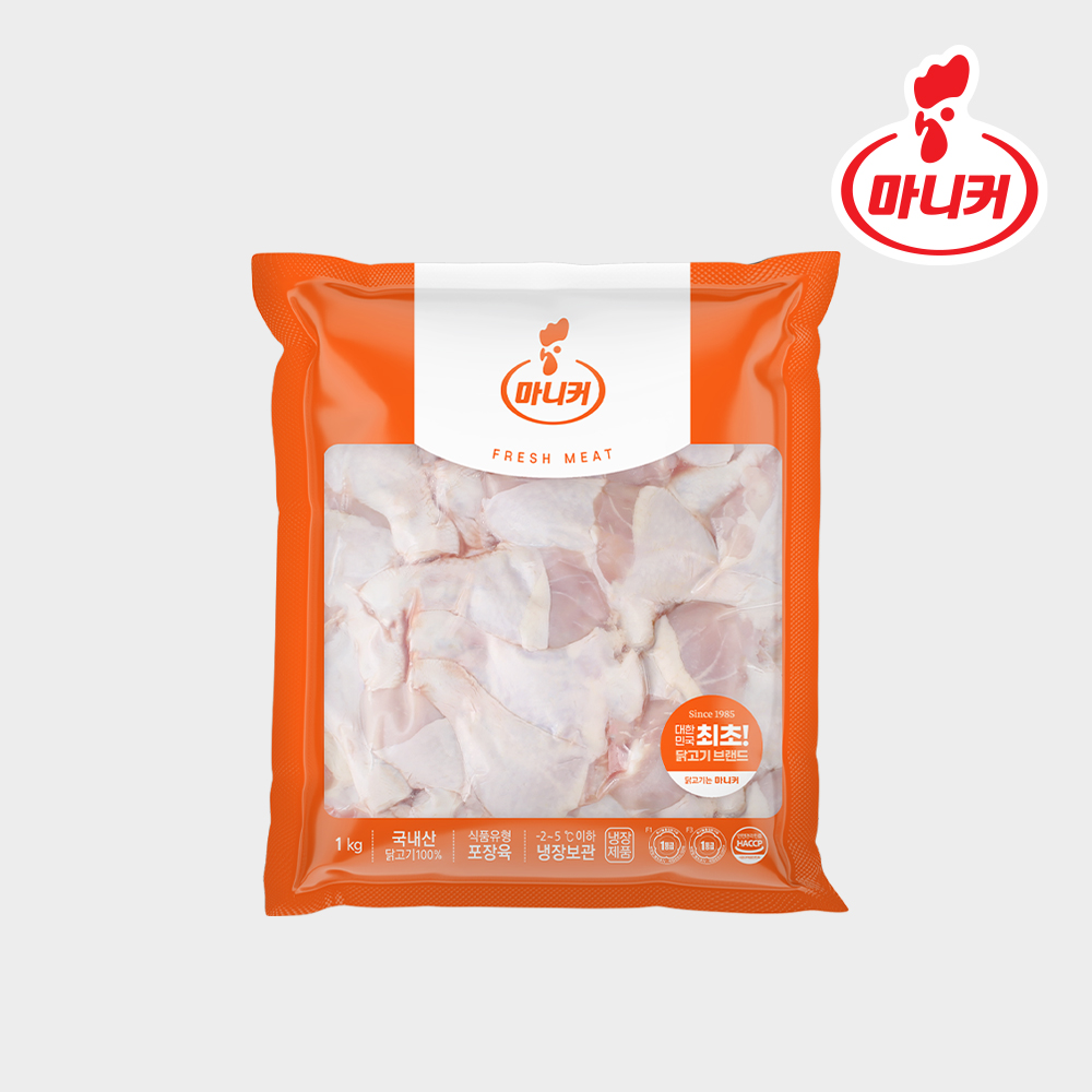 국내산 냉장 생 닭다리 북채 500g 1kg 생닭다리 신선 당일생산 : 마니커
