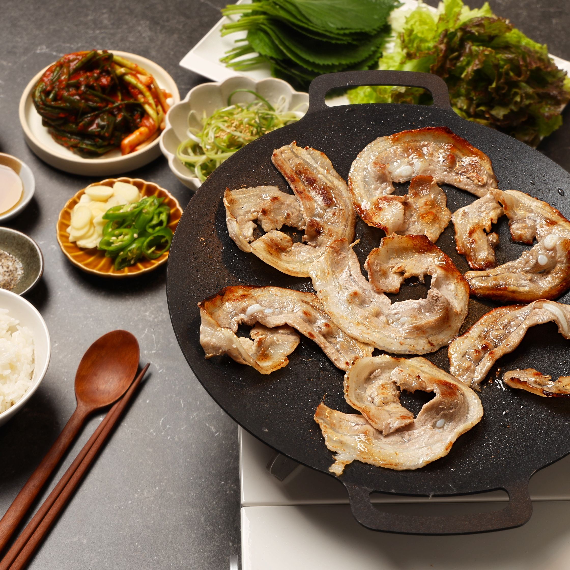 미각을 사로잡는 한돈 꽃삼겹살 500g : 마담주