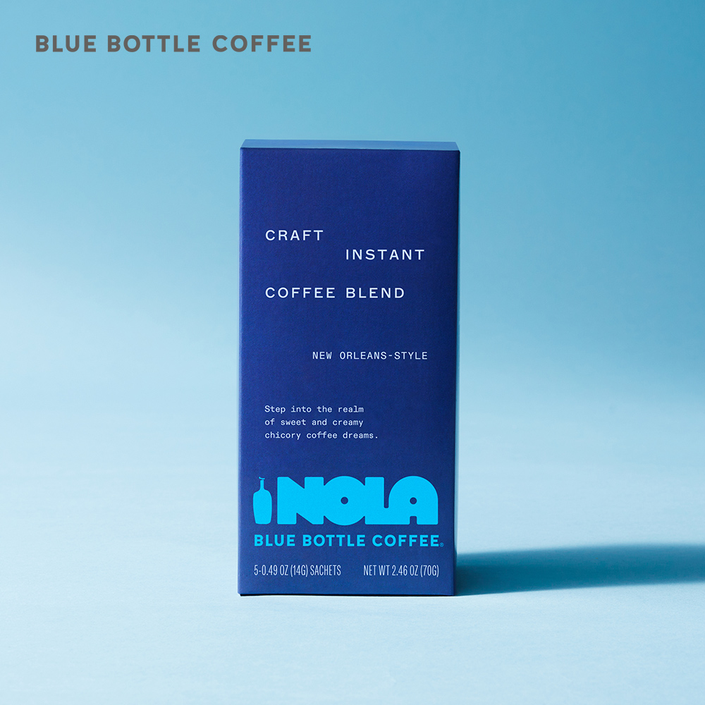 [공식] 블루보틀 크래프트 인스턴트 커피 블랜드 놀라 Blue Bottle Craft Instant Coffee Blend NOLA : 블루보틀커피 스토어