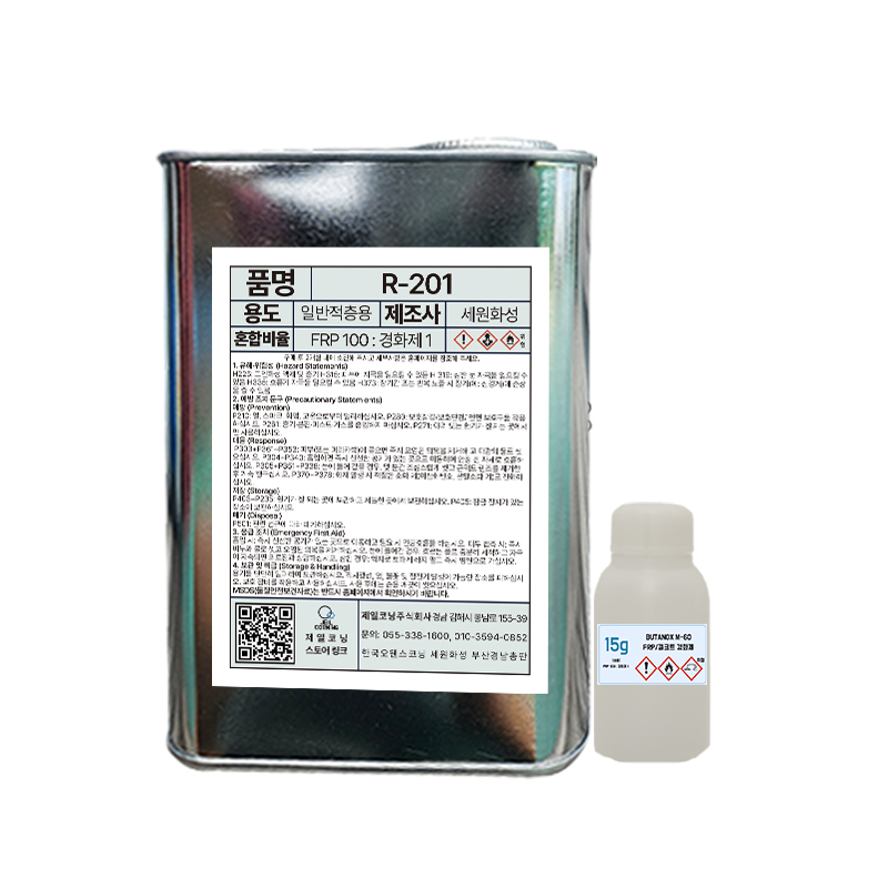 세원화성 FRP 수지 일반 적층용 1KG R201 : 제일코닝주식회사