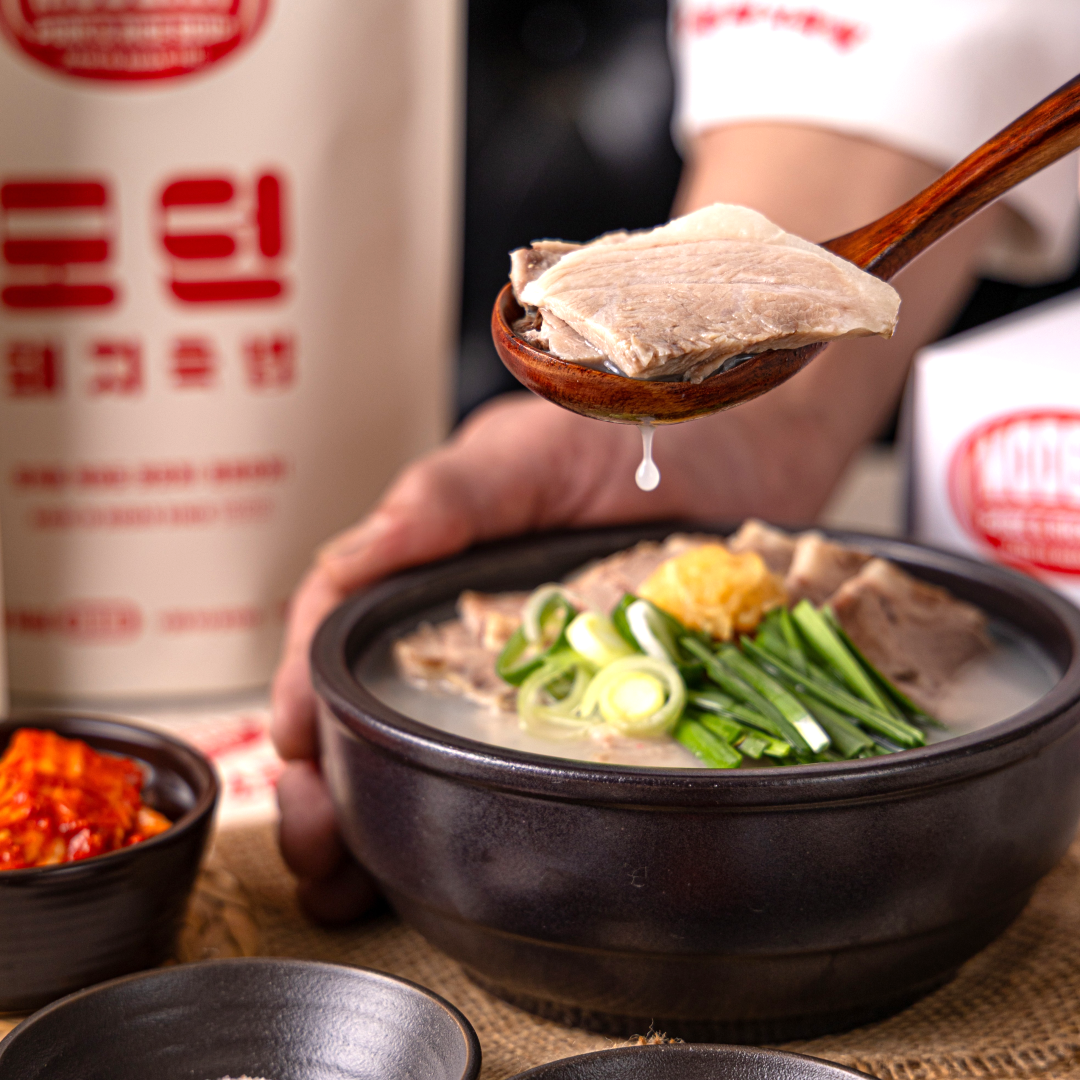 650g 6팩 부산 돼지국밥 맛집 혼밥 국밥 밀키트 택배 레토르트 팩 6개 : 모던돼지국밥