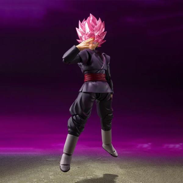 반다이 오리지널 BOX S.H.Figuarts SHF 드래곤볼 슈퍼 고쿠 블랙 풀 액션 애니메이션 피규어 모델 키트, 완제품 장난감 선물 : 한강무역상사14