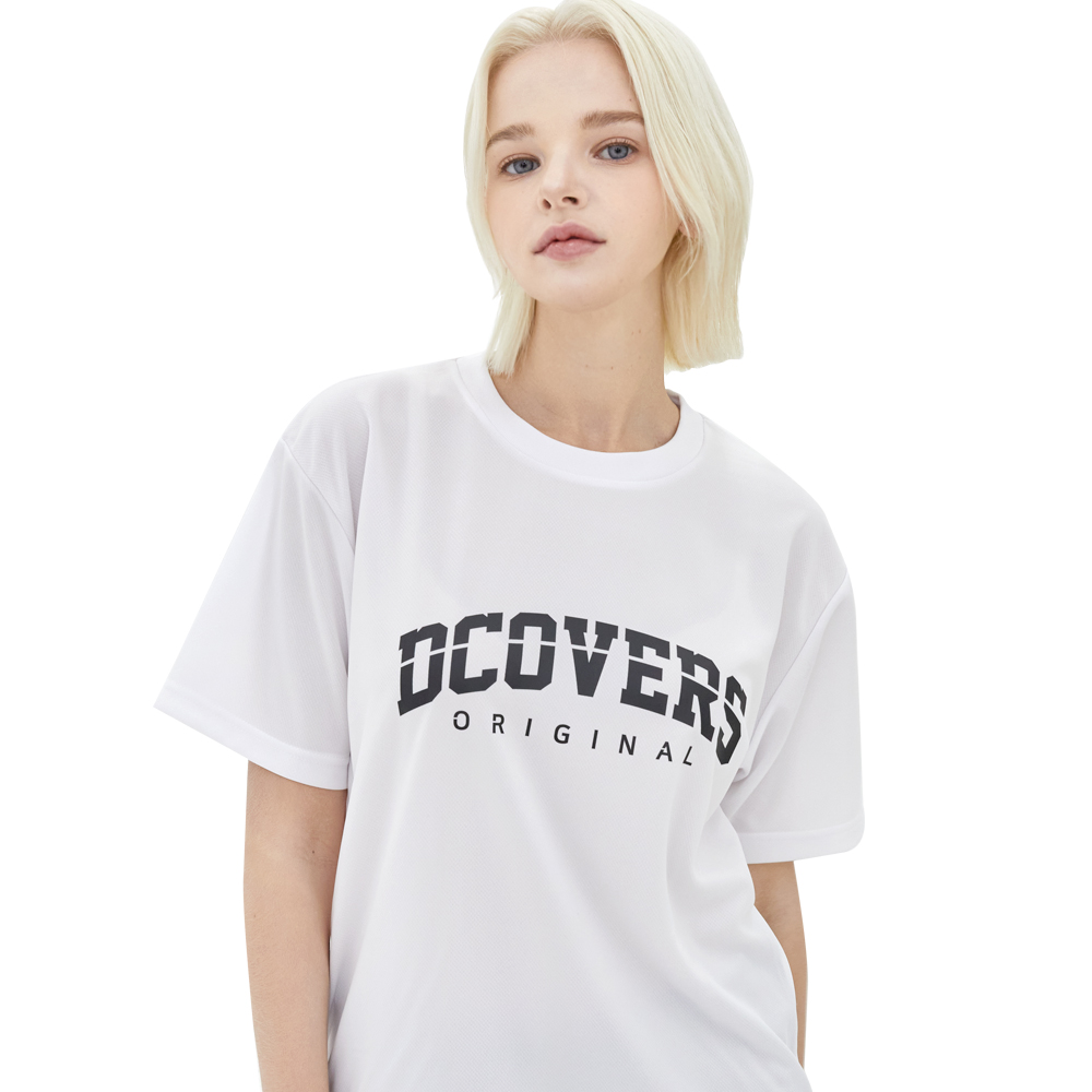 디커버스 DCOVERS 커브 기능성 티셔츠 남자 여성 반팔티 쿨론티 빅사이즈 여름 : 주식회사 티플