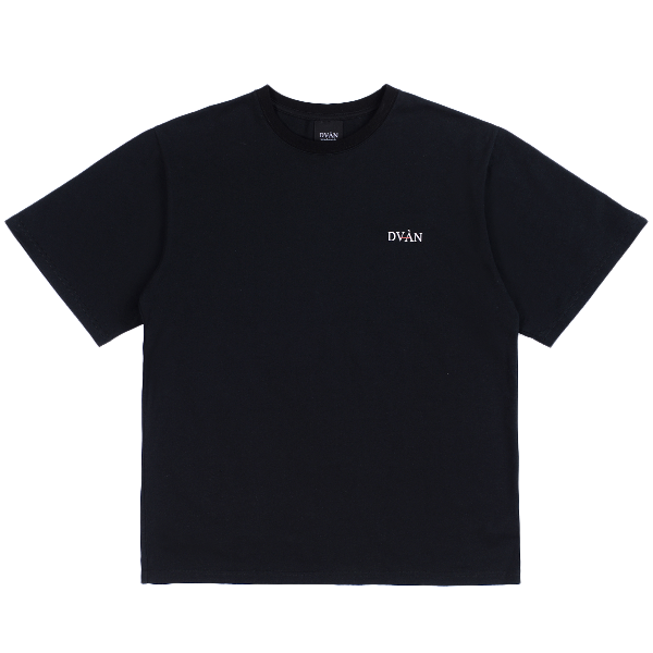 [드반] DVAN 캐주얼 반팔티 RED FLAMINGO GRAPHIC T-SHIRT BLACK : DVAN
