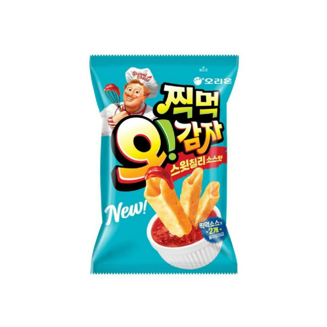 찍먹 오❗감자 스윗칠리 소스맛136G (찍먹소스2개) : 산더미과자점