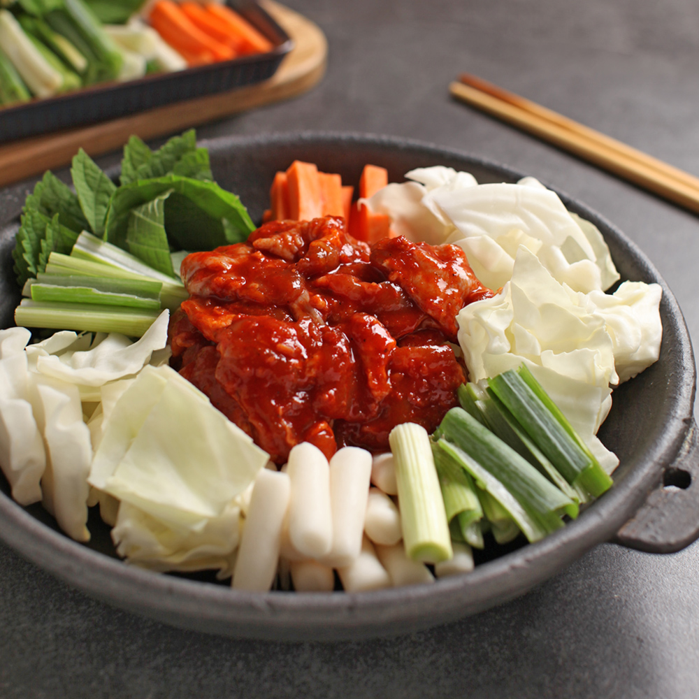 쉐프렐라 춘천닭갈비 닭갈비 500g 2인분 : 쉐프렐라 돈까스