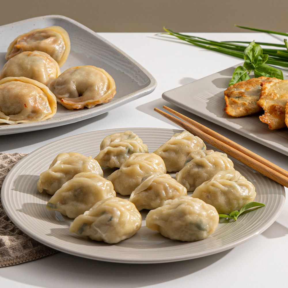 30년 전통 손만두 고기만두 10개입(약260g) 수제 김치만두 왕만두 맛집 : 고수의집밥