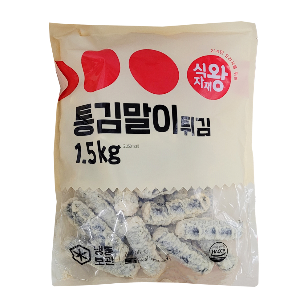 식자재왕 통김말이 1.5kg (8809226825877) / 식자재(냉동) : 서울서남부농협하나로마트