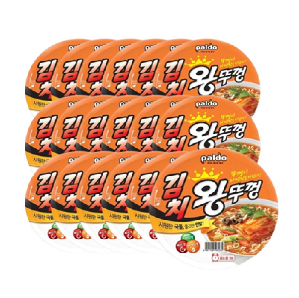 김치왕뚜껑 110g 18개 : 오하라쇼 무역
