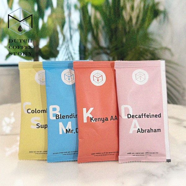 더치커피스토리 파우치형 맞보기 콜드브루 30ml 4종 백원의 행복 : 더치커피스토리