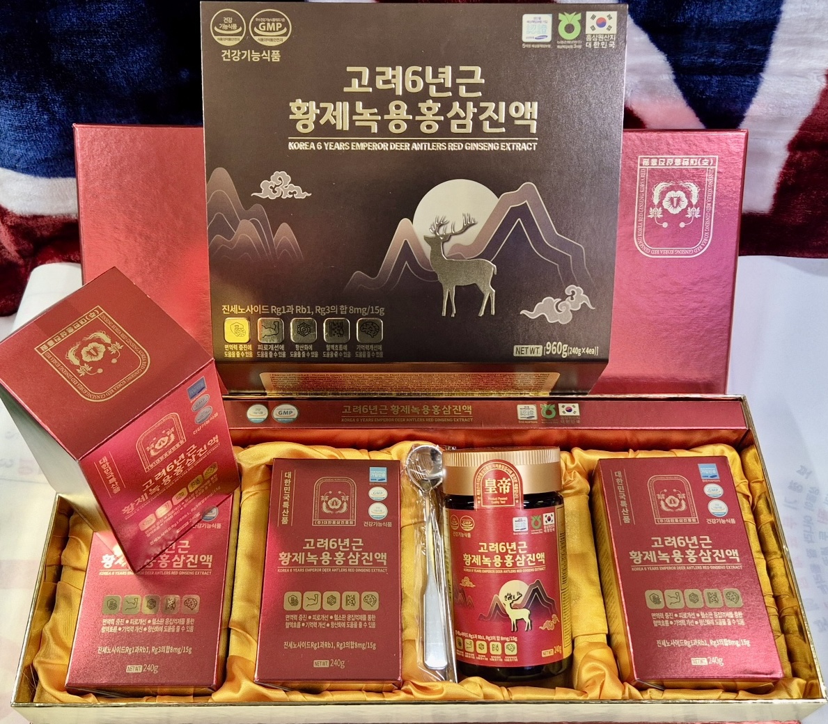 대한홍삼진흥원 고려6년근 황제녹용홍삼진액 : 고려인삼116