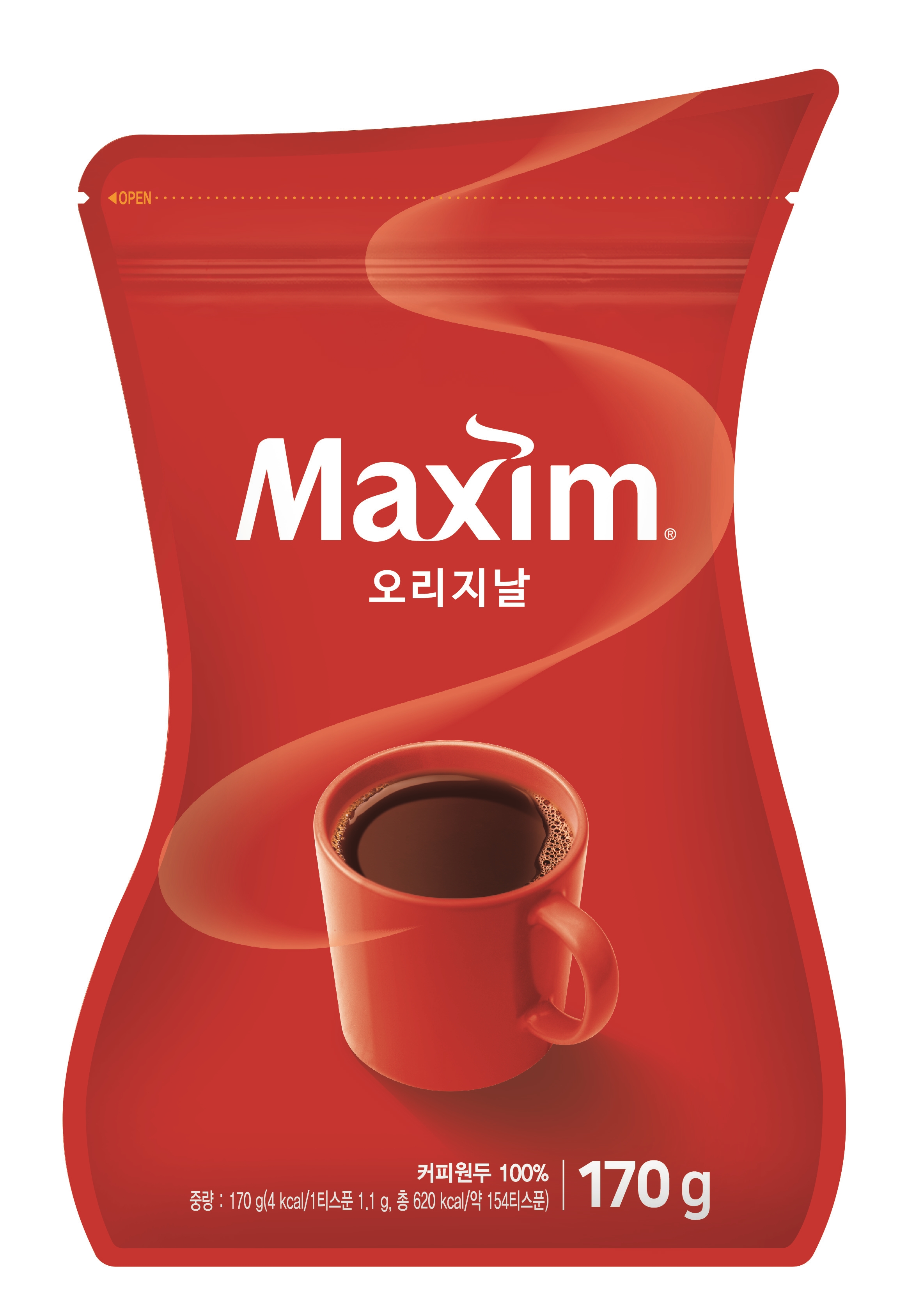맥심 오리지날 (리필) 170g : 탕비실커피