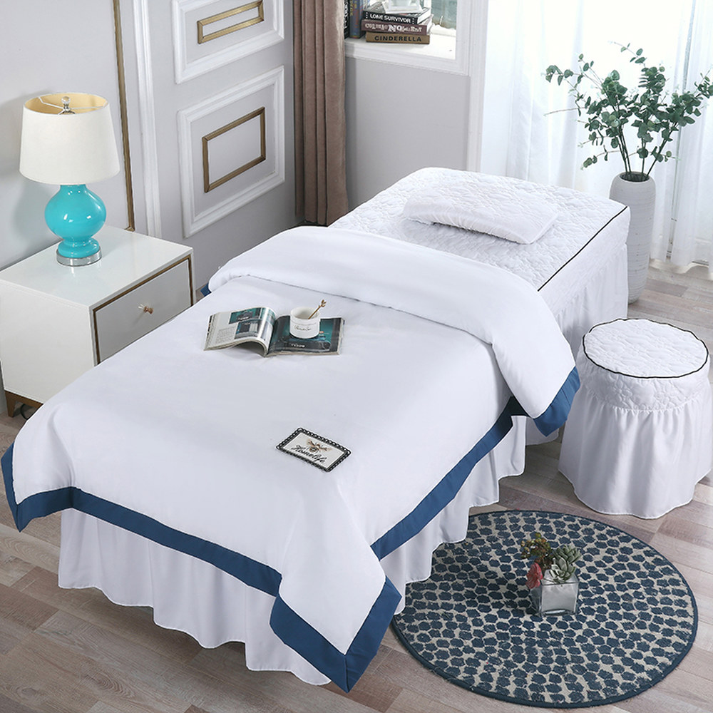 침대 세트 덮개 커버 건강 관리 센터 마사지 1 Skinfriendly cottonWhit 185cmx60cm : 직구스토어8