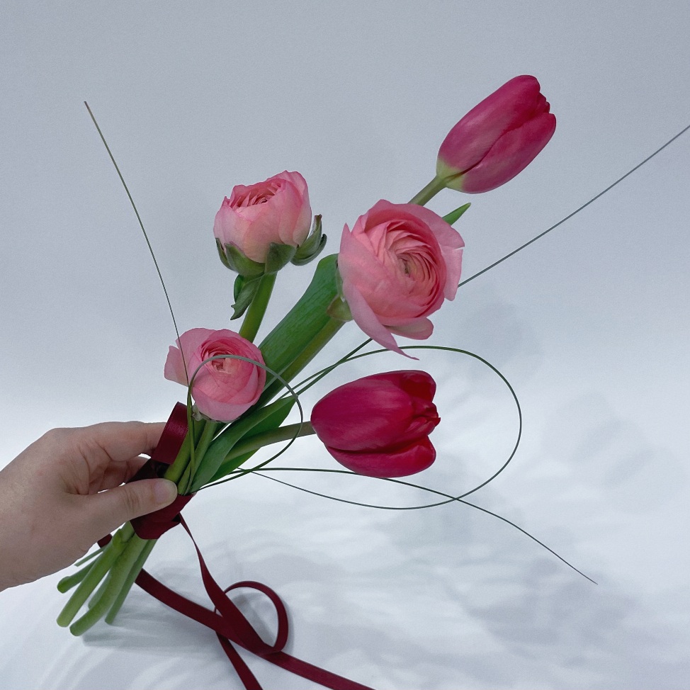 생화 웨딩 본식 촬영 서브부케 진핑 수원부케 : 라모 플라워 랩
