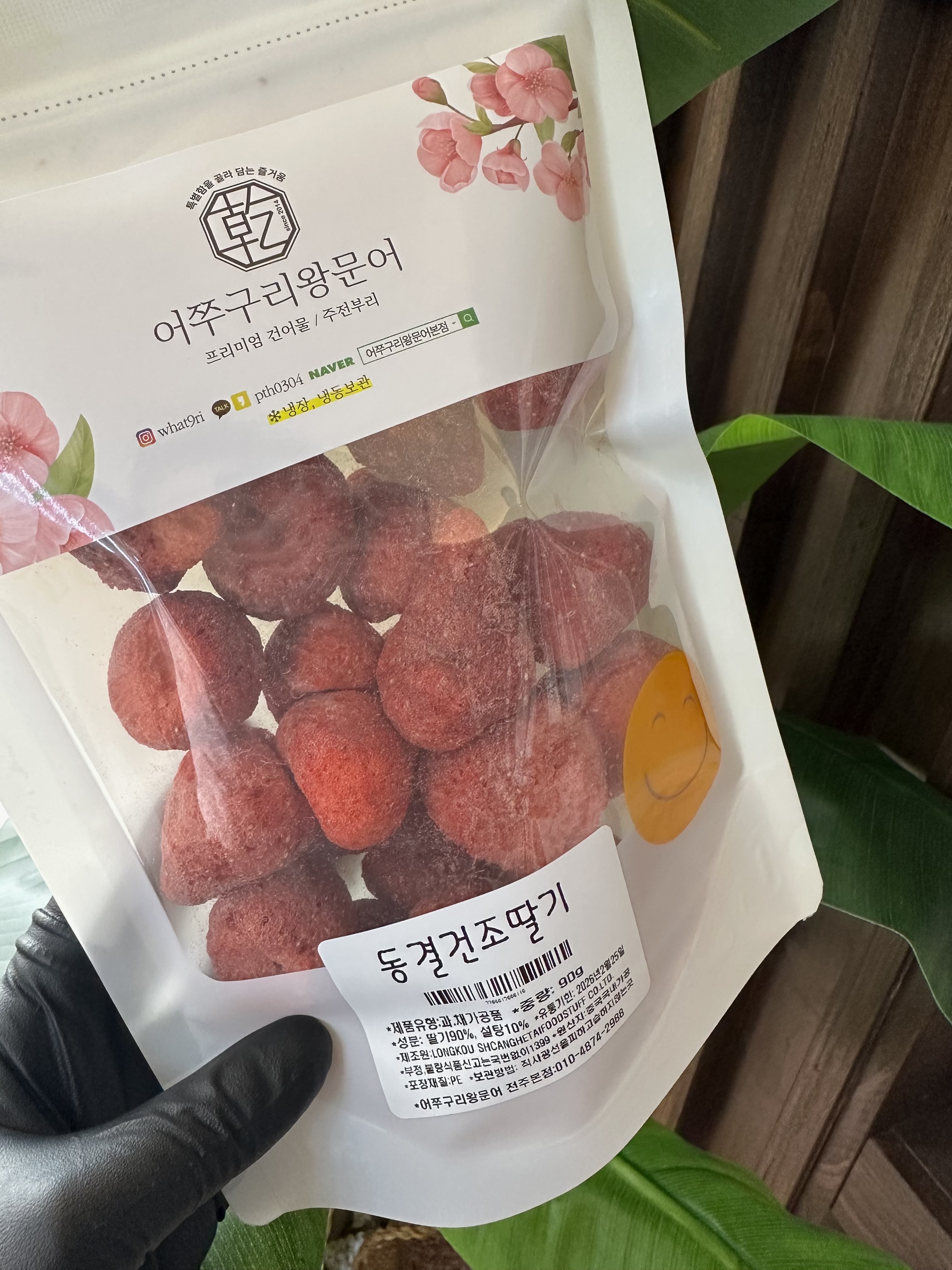딸기칩/동결건조/과일칩 : 어쭈구리 왕문어