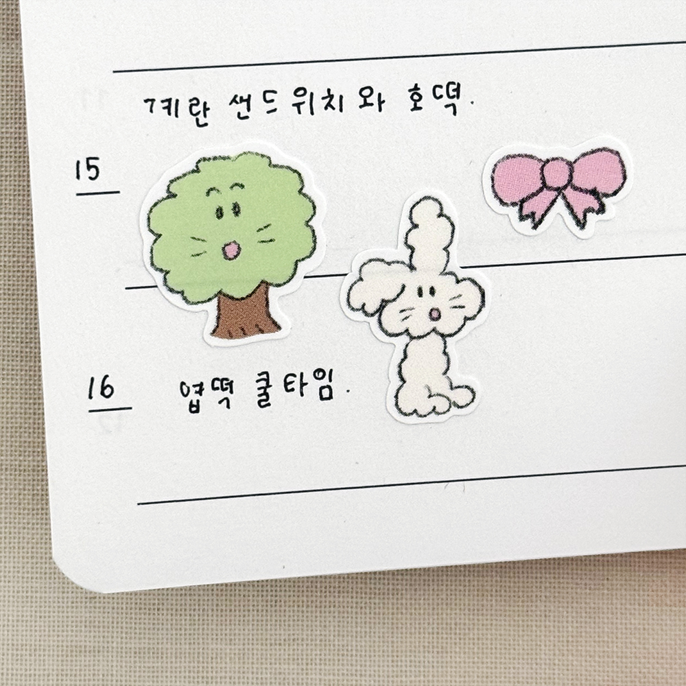 스쿠티 클럽 스티커 03 : 스쿠티스튜디오