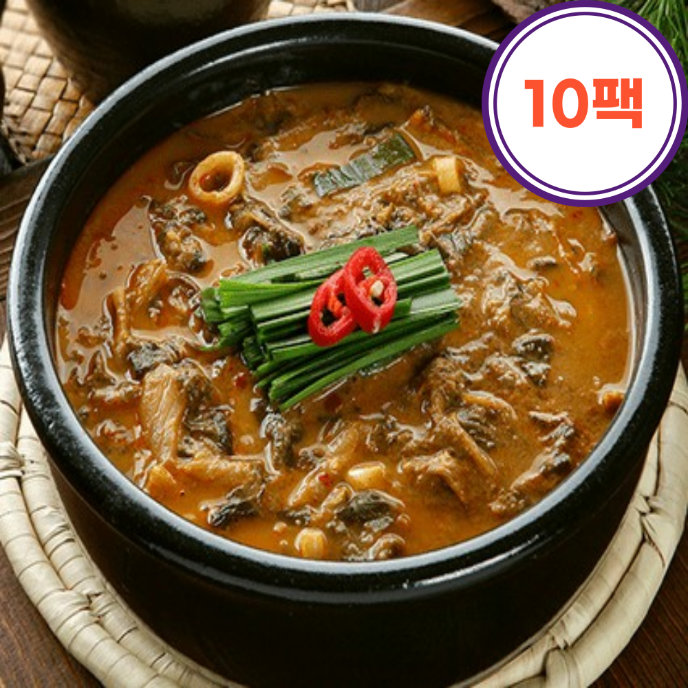 [10팩] 보양 몸보신명가 추어탕 500g 해장국 : cosmandy
