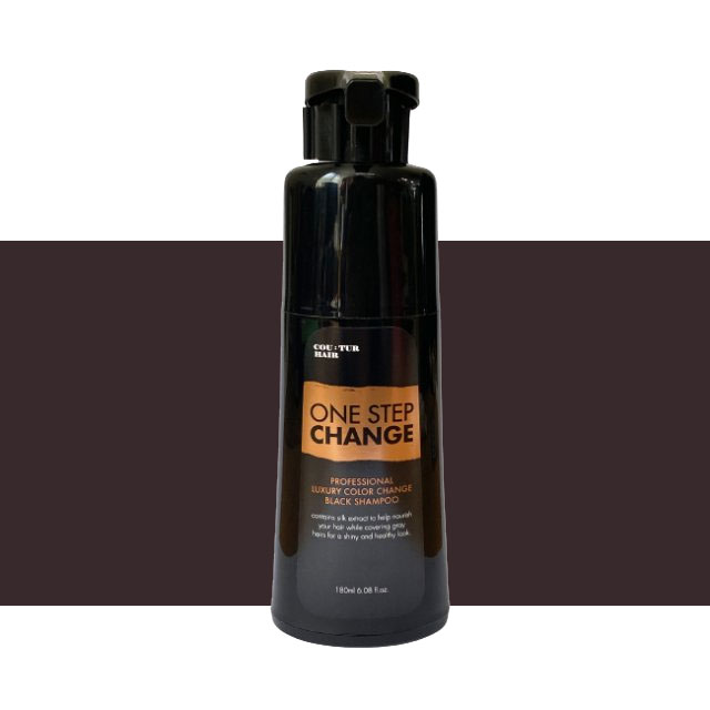 꾸띄르헤어 프로페셔널 럭셔리 컬러 체인지 블랙샴푸 180ml : 머지몰