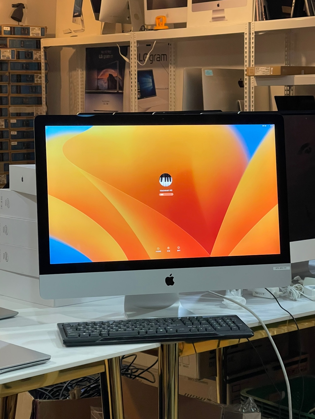 2017 아이맥 27인치 CTO 풀옵션 레티나 5K IMAC A급 제품 : 준 컴