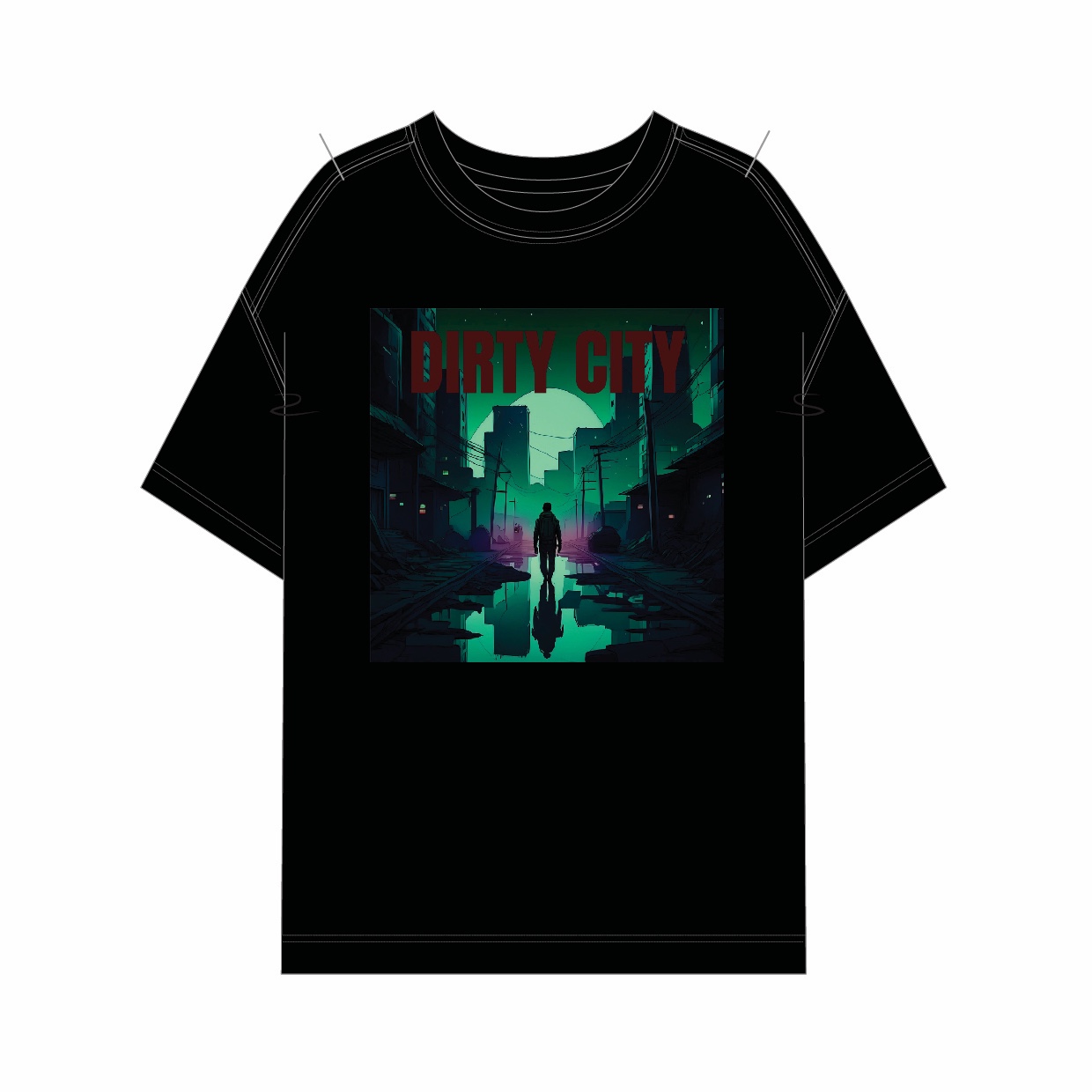 Dirty Clty T-shirt : 일레븐트웰브
