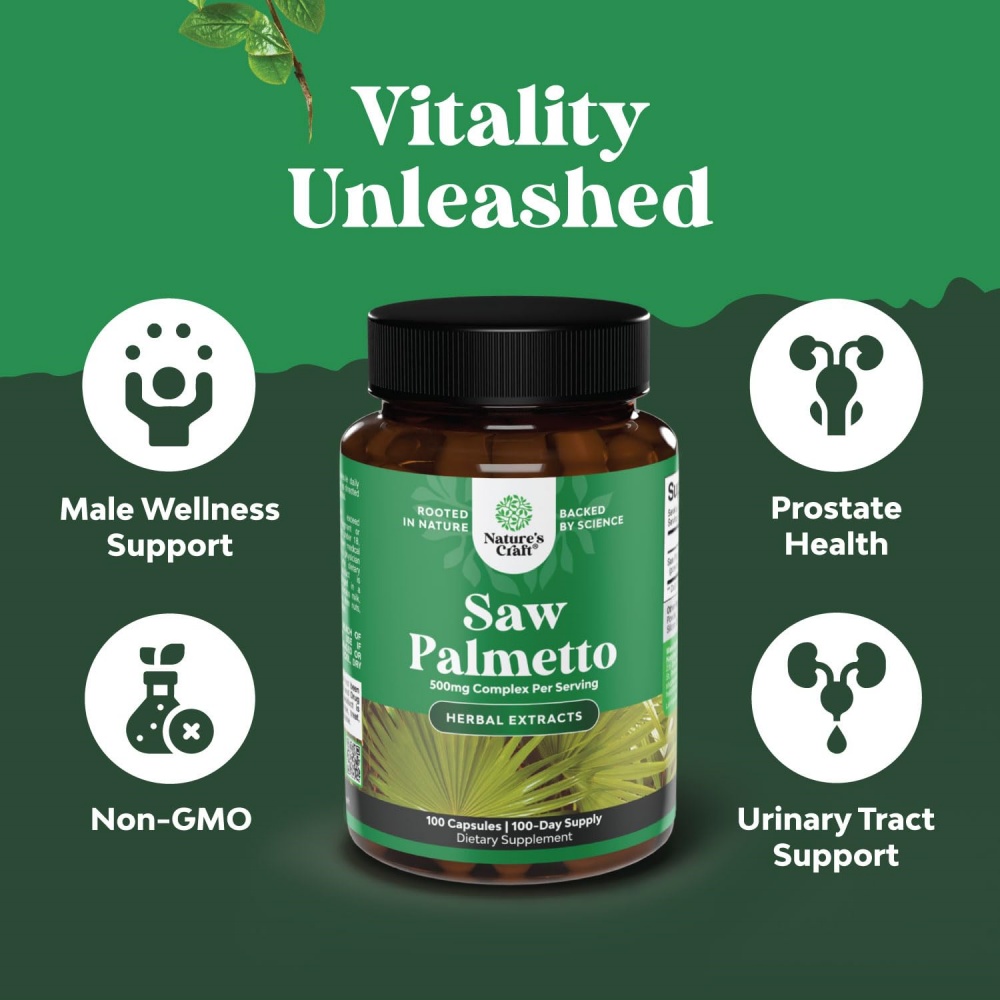네이처스크래프트 쏘팔메토 쏘팔 소팔메토 베리 500mg 100캡슐 : jemworld