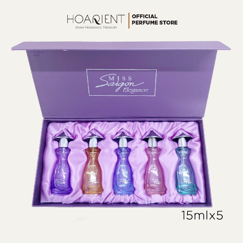베트남 미스사이공 향수 5개 세트 Miss Saigon Elegance EDP 15mlx5 : LOVE420