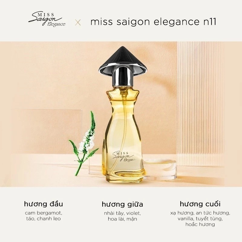 베트남 미스사이공 향수 5개 세트 Miss Saigon Elegance EDP 15mlx5 : LOVE420