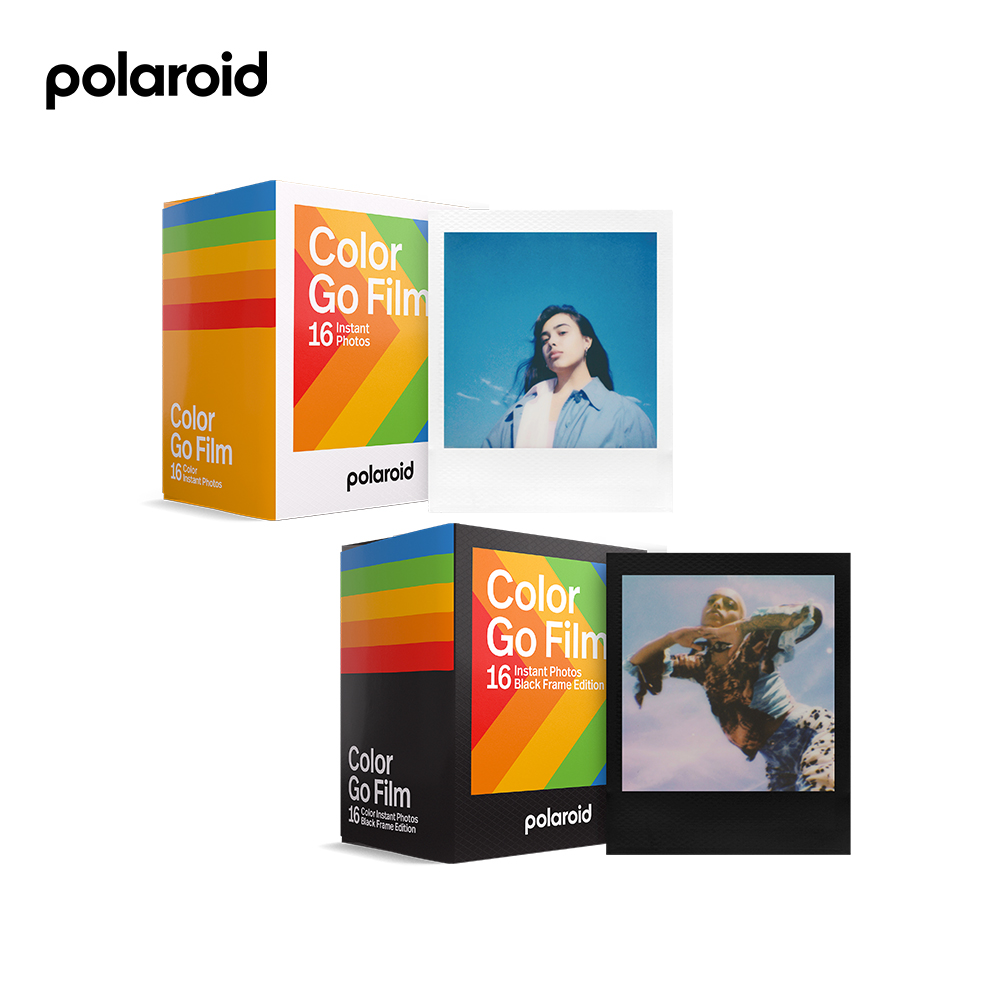 폴라로이드 Go 필름 화이트프레임/블랙프레임 더블팩[16매] : POLAROID
