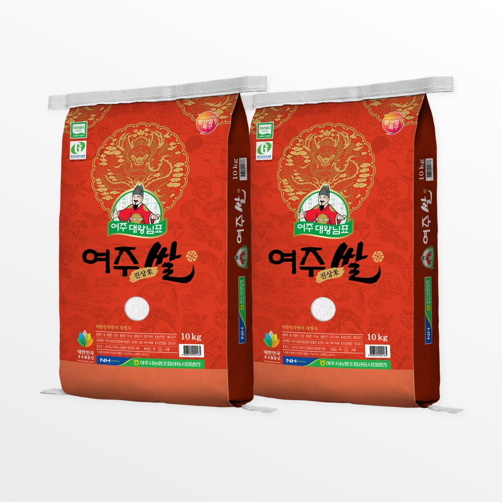 햅쌀 24년산 대왕님표 여주쌀 진상 10kg, 2개 : 2000곳간