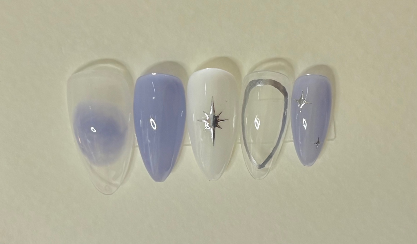  블루페리 수제네일팁 수제네일 : NAIL:D