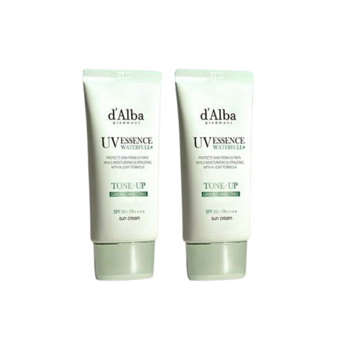 1+1 달바 클린 티트리 리포좀 그린 톤업 선크림 50ml 듀오 기획 : 소미컴퍼니