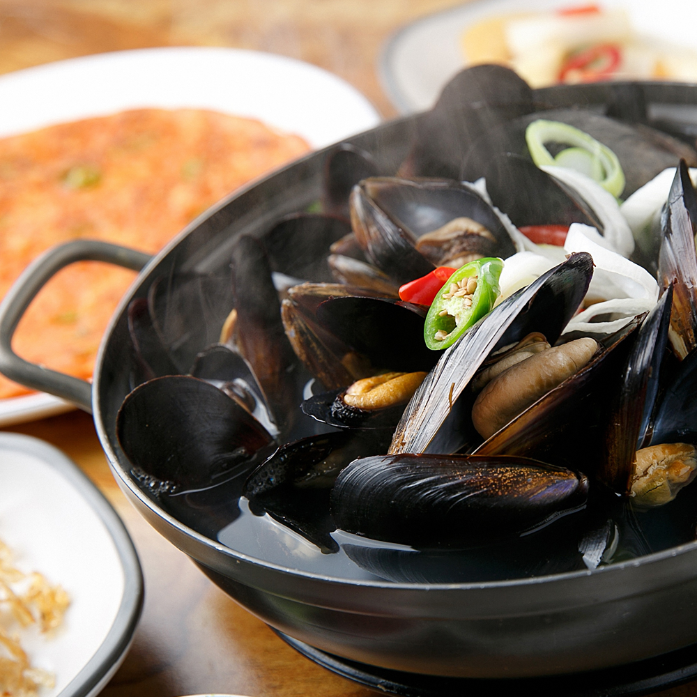 담치 섭 홍합 제철 손질홍합 제철 큰 3kg 5kg : 창원진동농협