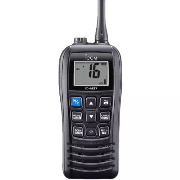 IC-M37 플로팅 장거리 고출력 Icom 휴대용 해양 통신 라디오 완벽방수 워키토키 : 가람글로벌01