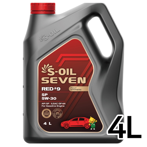 에스오일 세븐골드 레드  S-OIL 7RED #9 5W30 4L : JS 윤활유
