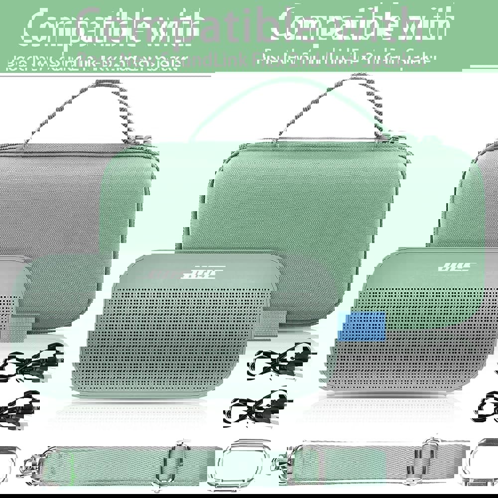 뉴 2세대 보스 사운드링크 플렉스 블루투스 휴대용 스피커 교체용 co2CREA 하드 트래블 알파인 세이지 케이스 Carmine Red Case : 시구왕바