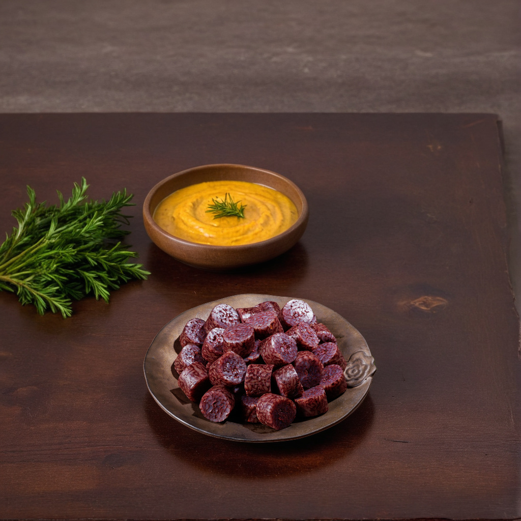 [명가푸드] 낱개포장 누드순대 슬라이스 500g (100gx5봉지) : 주식회사 명가푸드에프앤씨