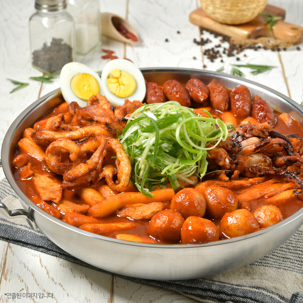 신마녀떡볶이 2인분 밀키트 밀떡 매운 중간맛 순한 옛날떡볶이 : 백년찬방