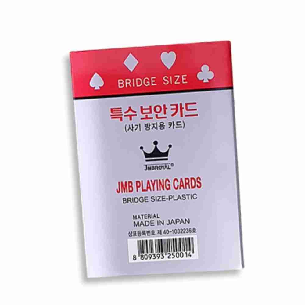 JMB 카드 1개입 홀덤용카드 : 포트레인
