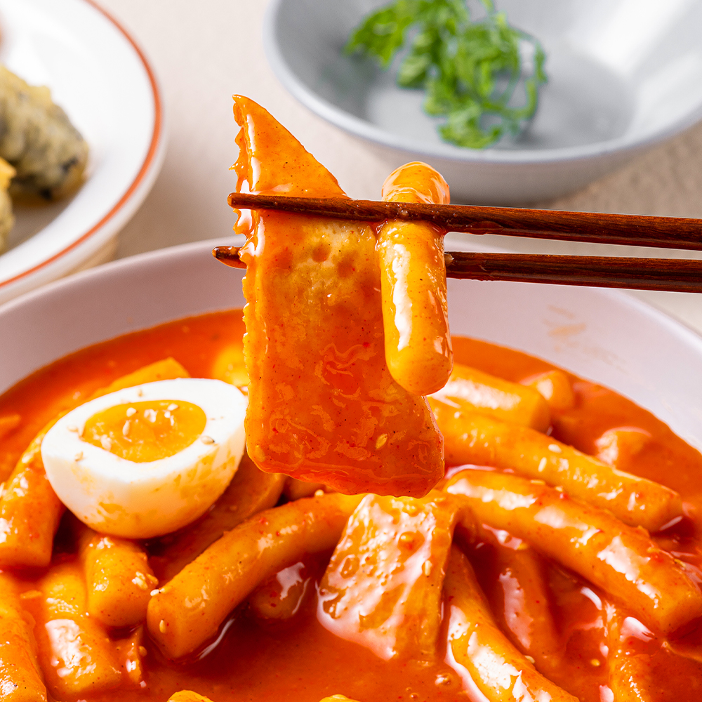 쫄깃쫄깃 밀떡 떡볶이 2팩+2팩 보통맛 매운맛 : 더싱싱