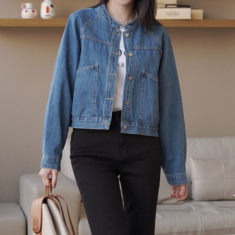 [클릭앤퍼니] 첸켓라운드 숏데님자켓/심플/숏(JK79450) : 클릭앤퍼니