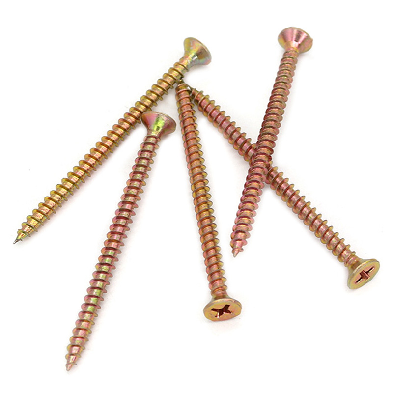 천연 목재피스 목공나사 접시머리 석고 피스 AC M4x25mm 50개 : 아이베란다