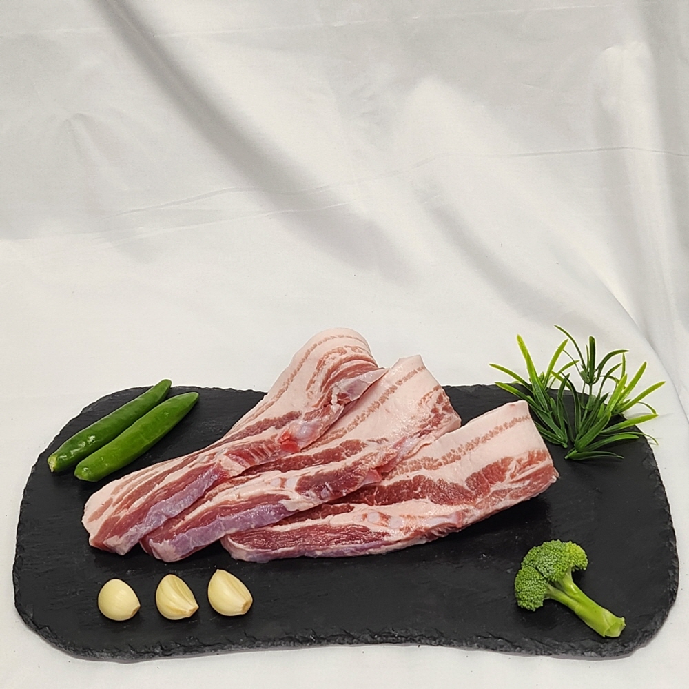 냉동 삼겹살 1kg 수입삼겹살 돼지고기 보쌈 : 만근푸드
