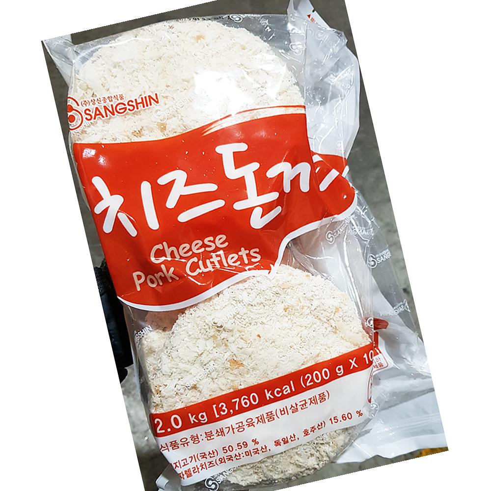 치즈돈까스 상신 200g x10입 2K X4 식자재 : 딩동댕푸드