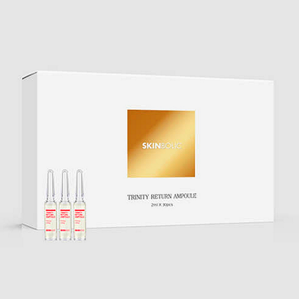 스킨볼릭 주름개선 미백 탄력 기능성 트리니티 리턴 앰플 2ml X 30pcs : 피어스킨