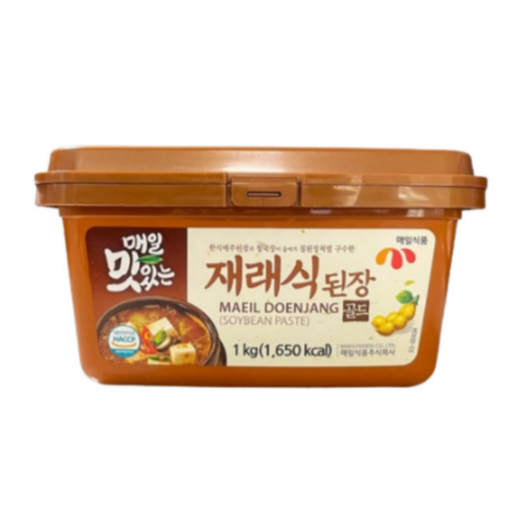 [소비기한 2025년 8월 21일] 매일식품 매일 맛있는 재래식 된장 1kg : 늘봄식자재