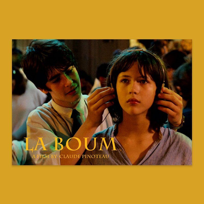 라붐 포스터 La Boum Sophie Marceau 클래식 영화 방 침실 벽 장식 그림 : 립코