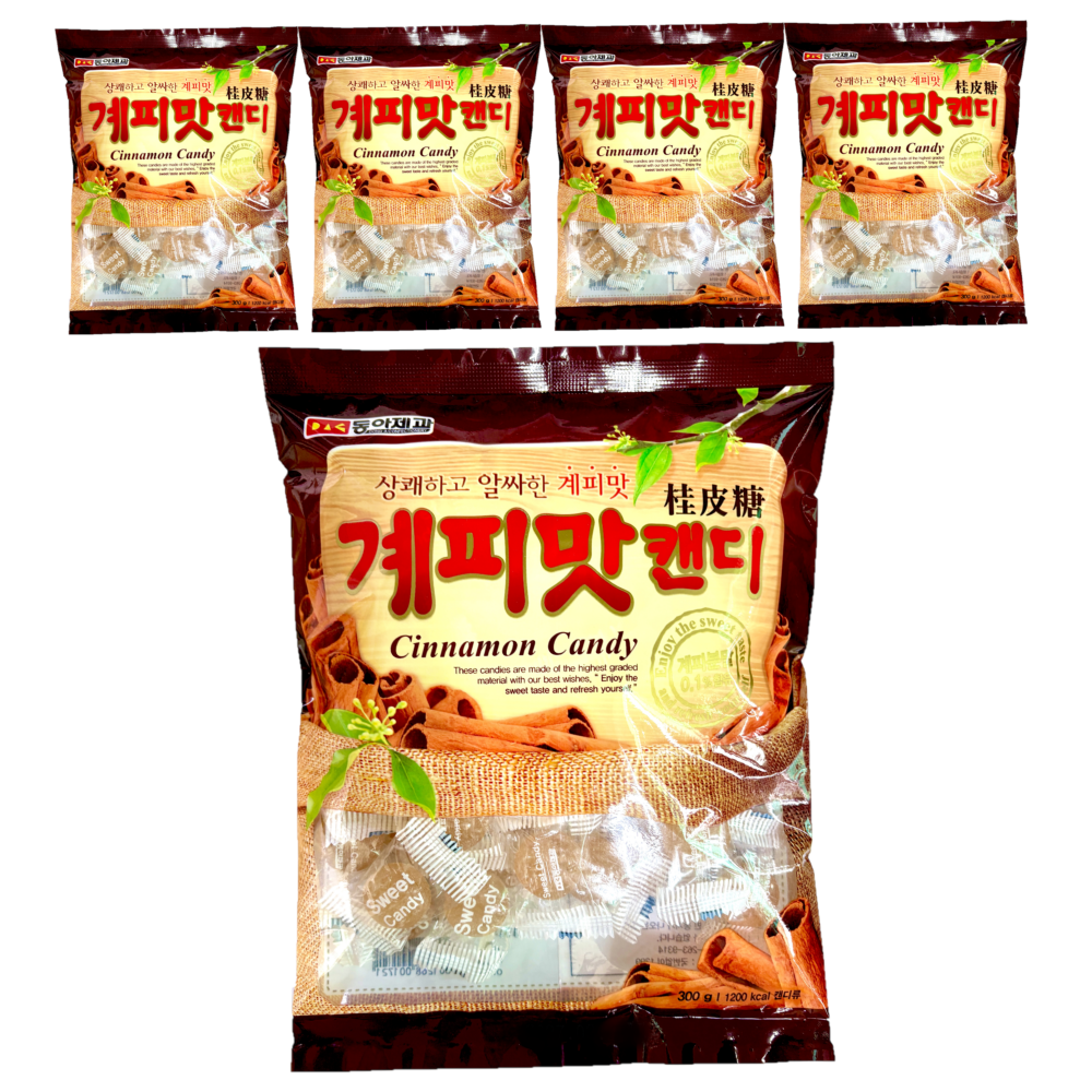 동아제과 계피맛 캔디, 300g, 5개 : 주식회사 씨엠몰